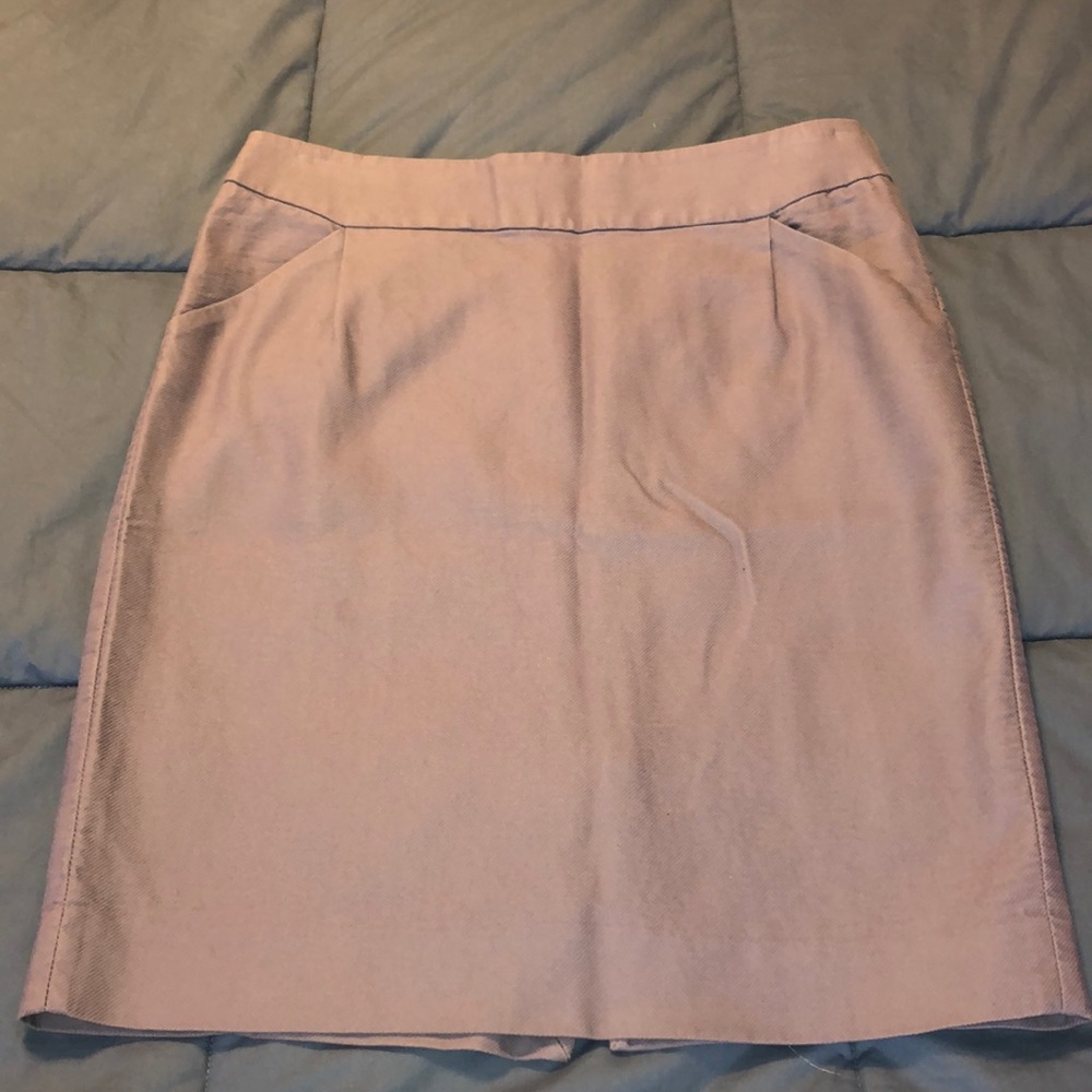 JCREW Lavender Pencil Skirt